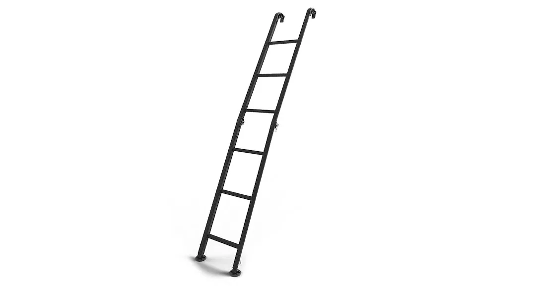 RAFL – RHINO RACK Utility Ladder, Vehicle Mounted Universal Attaches To Rhino Rack's Pioneer System 7.6 Foot Height 2...